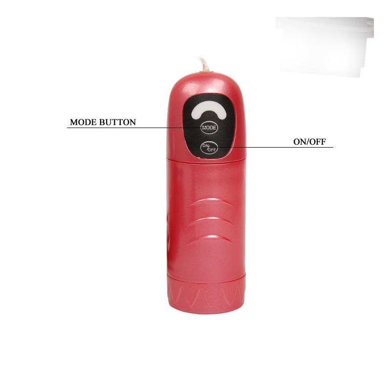 BAILE Baile Arnés con Dildo Vibrador Rosa 18 cm