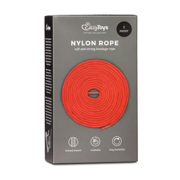EASYTOYS Cuerda de Bondage Nylon Roja - 5m