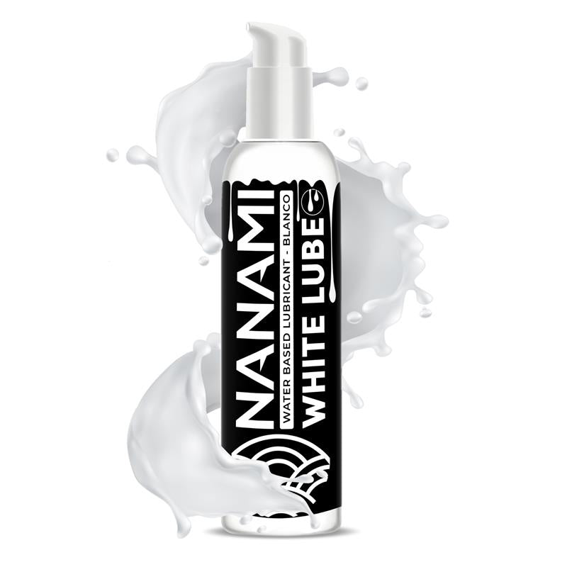 NANAMI Lubricante Blanco Cremoso Imitación al Semen Base Agua Vegano 150 ml