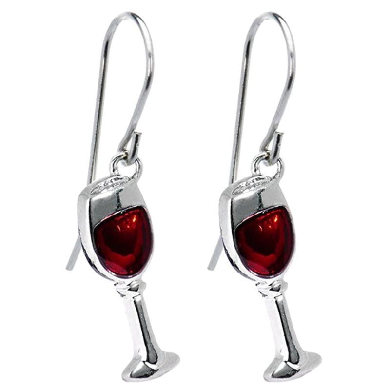 Pendientes copa de vino