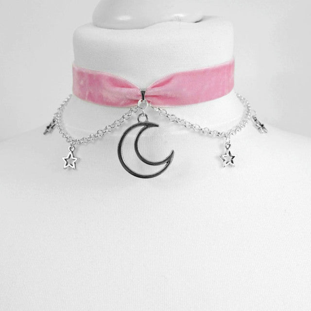 Choker luna diferentes modelos