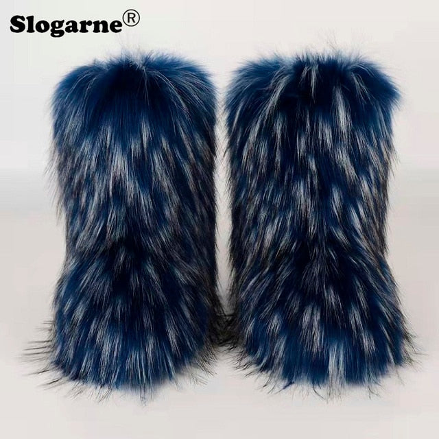 Botas de peluche