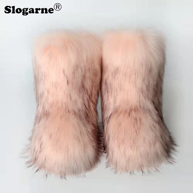 Botas de peluche