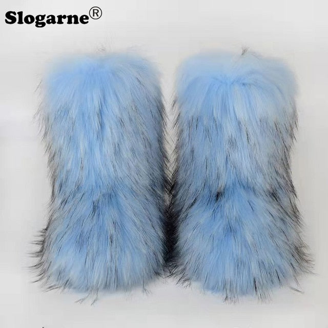 Botas de peluche