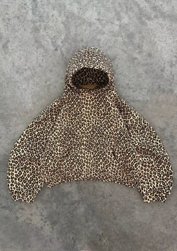 Conjunto cómodo de leopardo