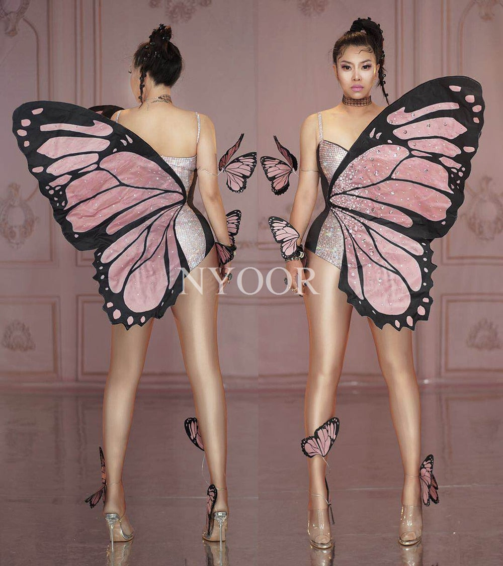 Traje mariposa