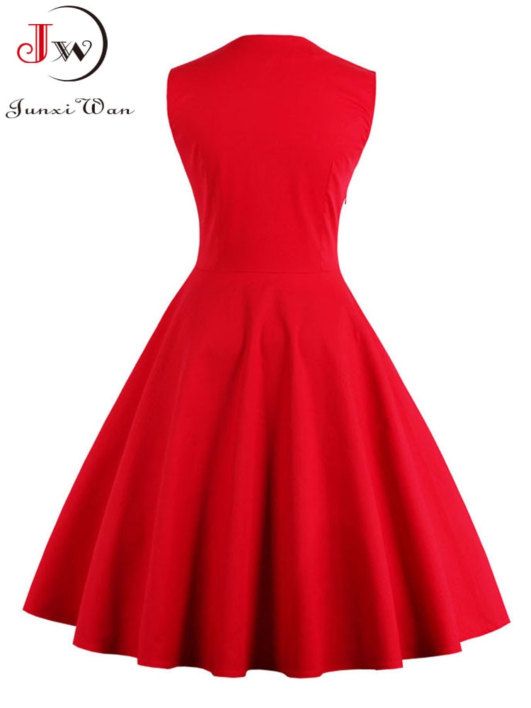 Vestido Vingage y enaguas 50s 60s