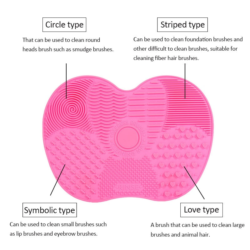 Pad de silicona para limpiar pinceles