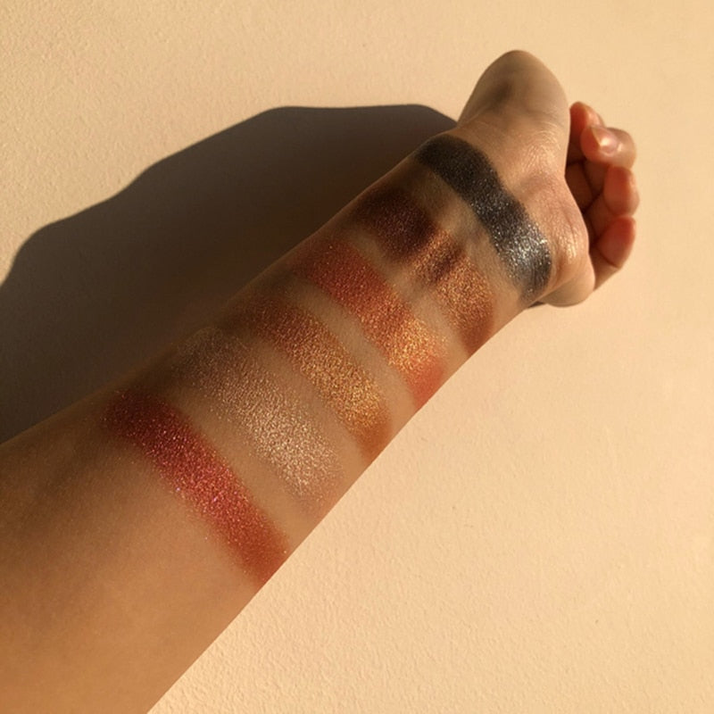 Paleta texturizada Matte y Brillo Sombra de ojos