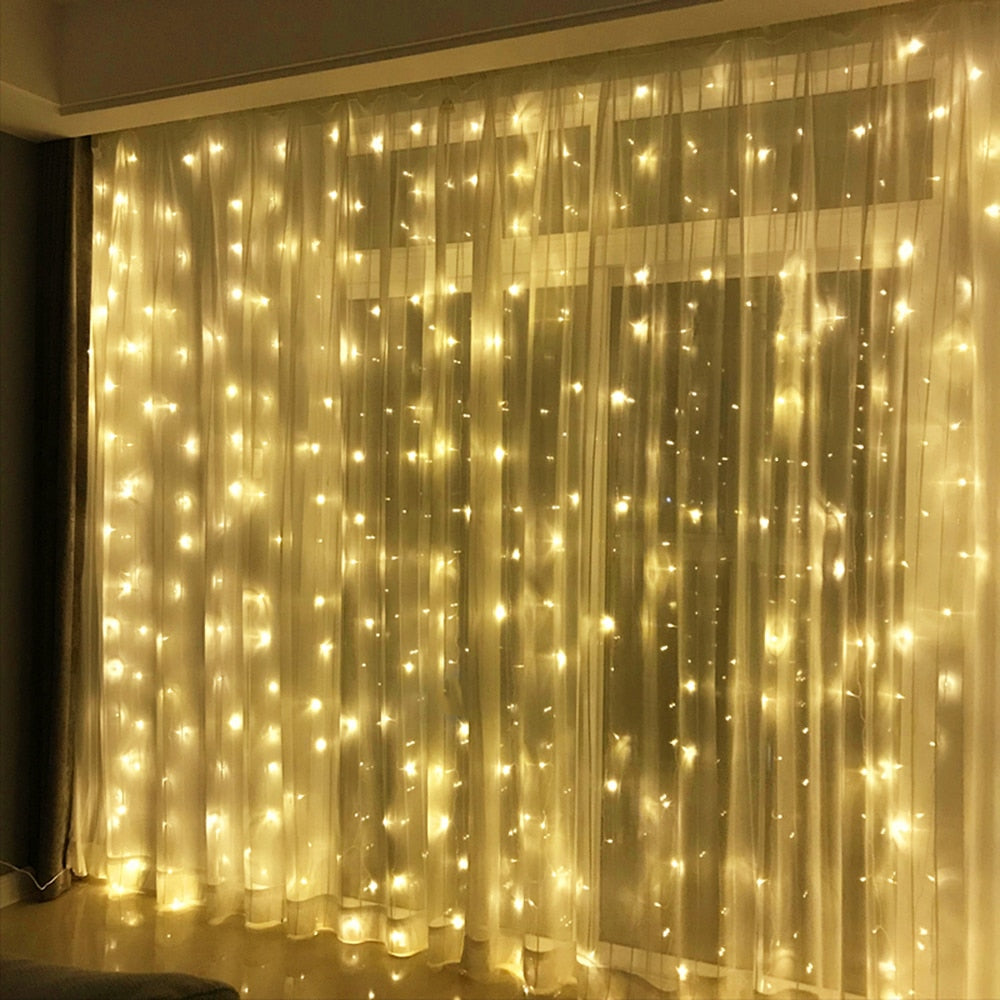 Cortinas led diferentes tamaños