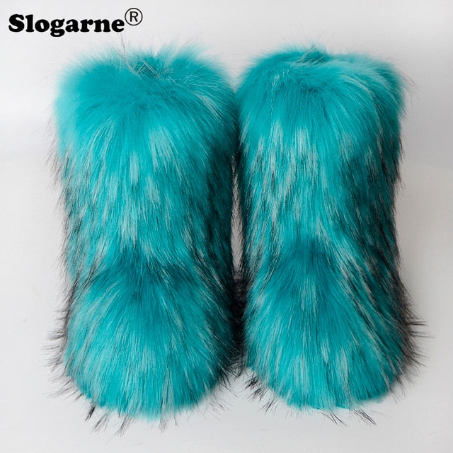 Botas de peluche