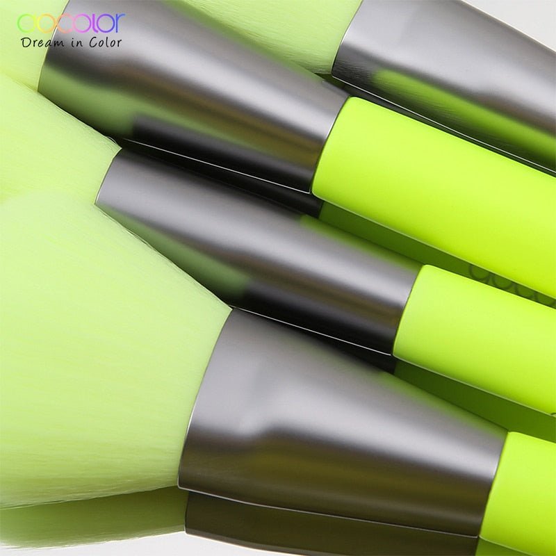 10/15pcs Neon Peach Makeup Brushes Soft Synthetic Hair Powder Blush Foundation eye Blending Contour Makeup Brushes Set-26