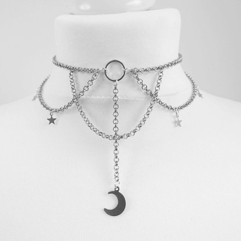 Choker luna diferentes modelos