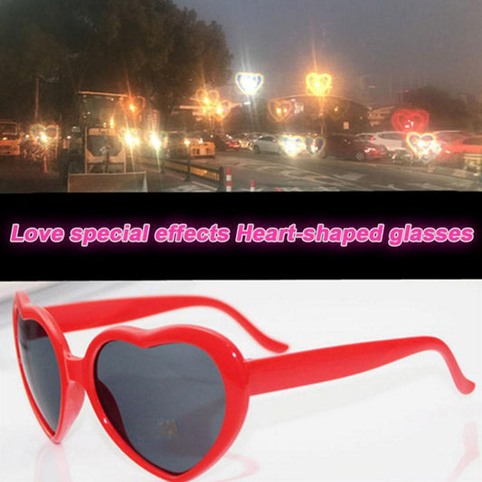 Gafas de corazón