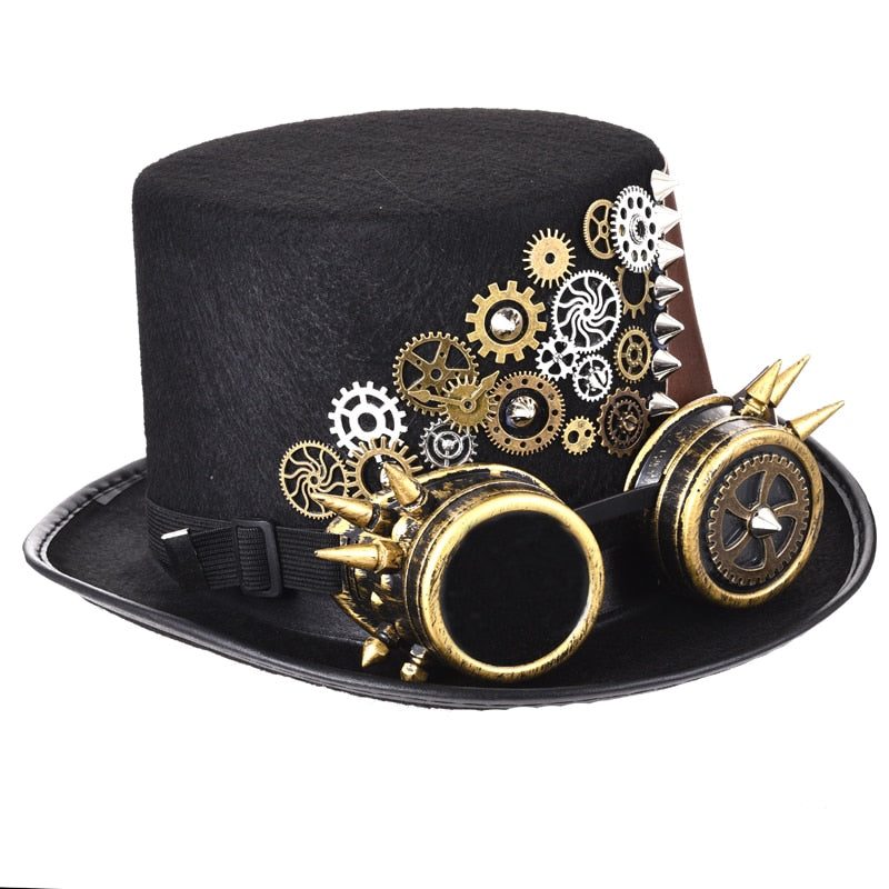 Sombrero de época. Steampunk