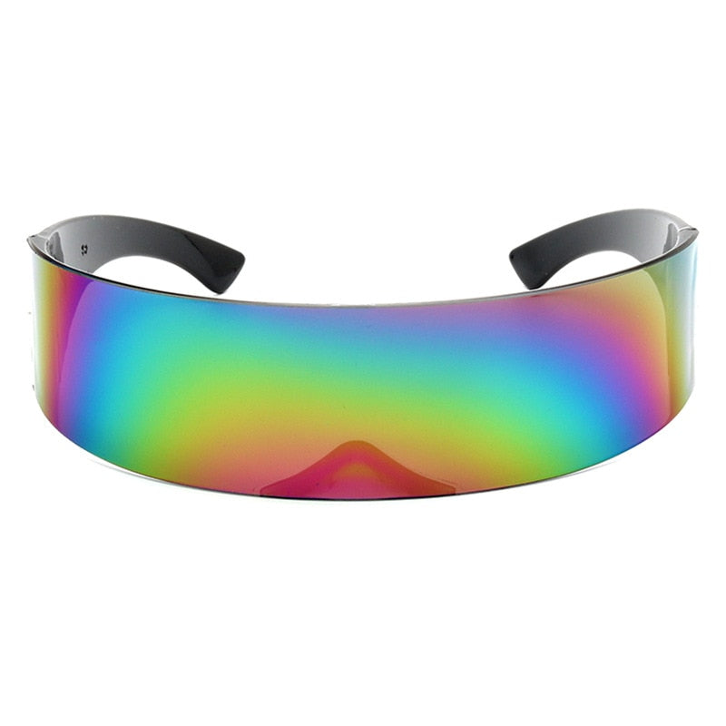 Gafas futuristas de colores