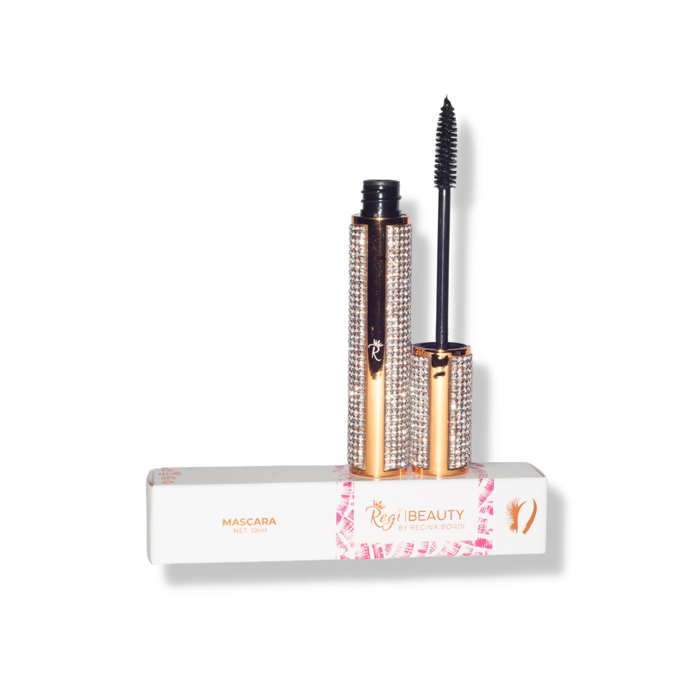 Diamond Waterproof Vegan Mascara for Long Lashes - Black-1