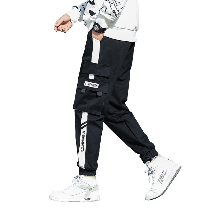 Big Pocket Men's Cargo Pants Streetwear Leisure Hip Hop Jogging Pants Male High Quality New Sweatpants Pants Mens Trousers-18