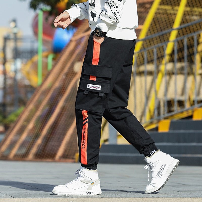 Big Pocket Men's Cargo Pants Streetwear Leisure Hip Hop Jogging Pants Male High Quality New Sweatpants Pants Mens Trousers-20