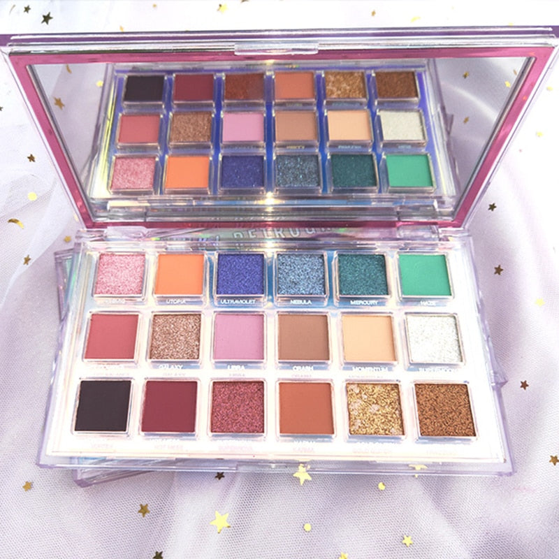 Paleta 18 Colores Eye Shadow Waterproof