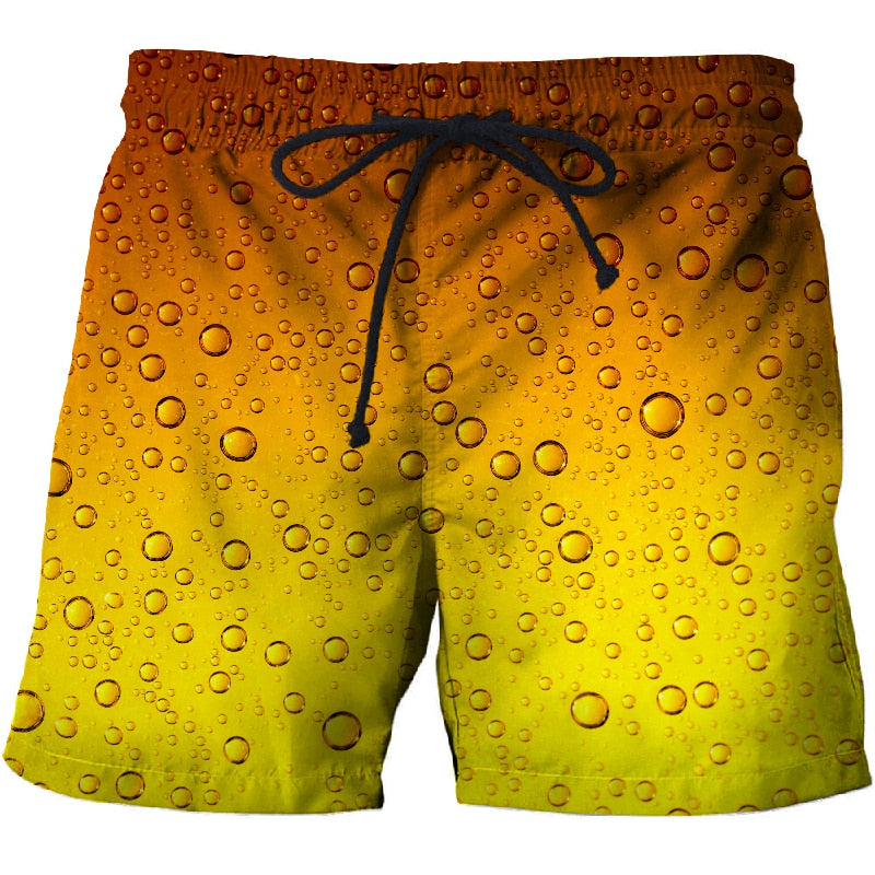 3D Print Summer Beach Shorts Mascuino Streetwear Men Board Vacation Shorts Anime Short Plage Casual Quick Dry New-119