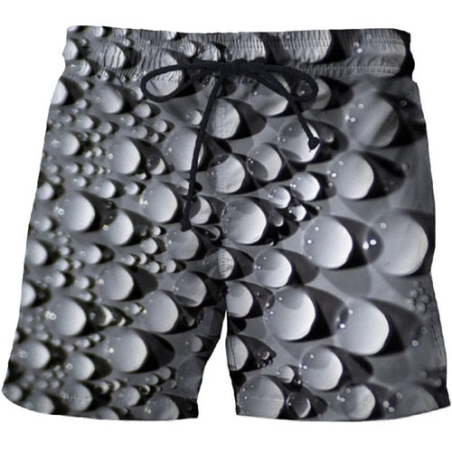 3D Print Summer Beach Shorts Mascuino Streetwear Men Board Vacation Shorts Anime Short Plage Casual Quick Dry New-88