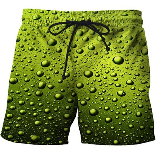 3D Print Summer Beach Shorts Mascuino Streetwear Men Board Vacation Shorts Anime Short Plage Casual Quick Dry New-81