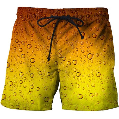 3D Print Summer Beach Shorts Mascuino Streetwear Men Board Vacation Shorts Anime Short Plage Casual Quick Dry New-68