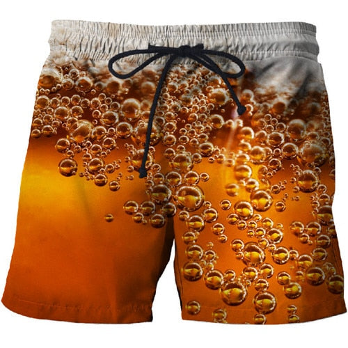 3D Print Summer Beach Shorts Mascuino Streetwear Men Board Vacation Shorts Anime Short Plage Casual Quick Dry New-42