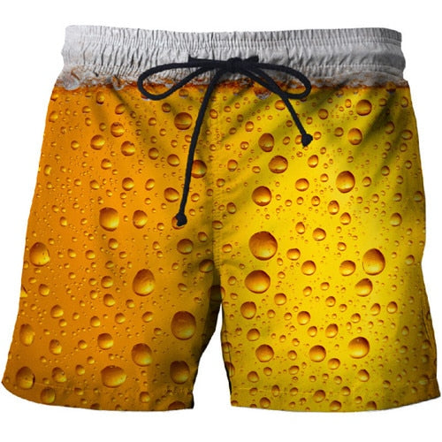 3D Print Summer Beach Shorts Mascuino Streetwear Men Board Vacation Shorts Anime Short Plage Casual Quick Dry New-36