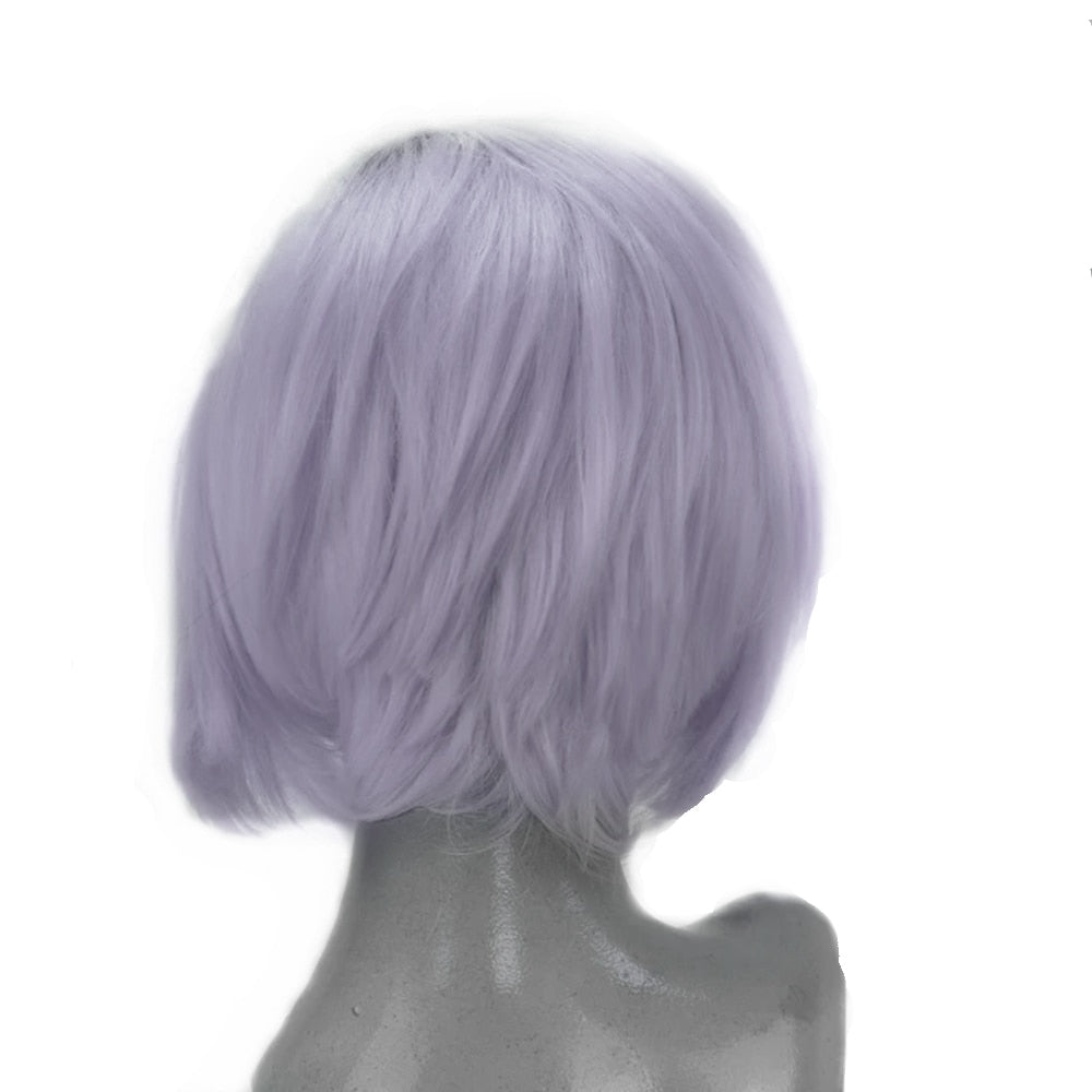 Short Straight Hair Synthetic Blonde Side Part Lace Front Wig  Heat Resistant Cosplay Wigs For black Women-3