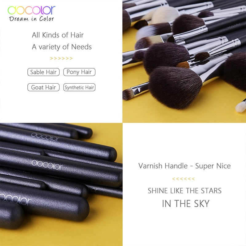 Makeup Brushes Set Professional Eye Shadow Make up Brush Eye Liner Natural-synthetic hair 10pcs- 29pcs-43