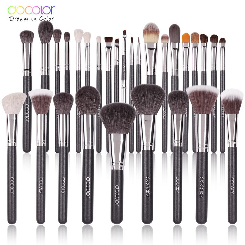 Makeup Brushes Set Professional Eye Shadow Make up Brush Eye Liner Natural-synthetic hair 10pcs- 29pcs-27