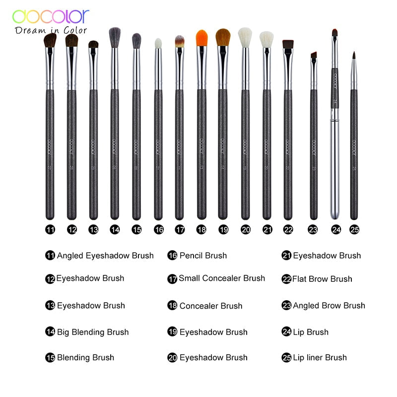 Makeup Brushes Set Professional Eye Shadow Make up Brush Eye Liner Natural-synthetic hair 10pcs- 29pcs-13
