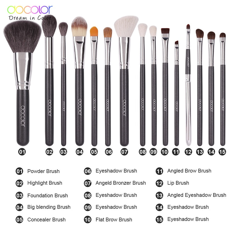 Makeup Brushes Set Professional Eye Shadow Make up Brush Eye Liner Natural-synthetic hair 10pcs- 29pcs-17