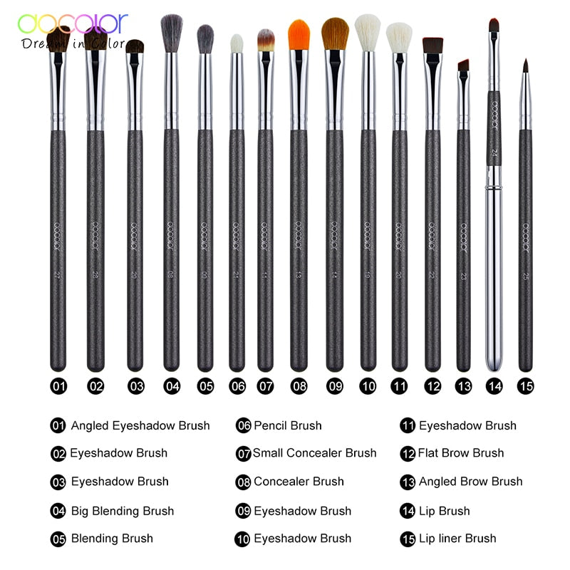 Makeup Brushes Set Professional Eye Shadow Make up Brush Eye Liner Natural-synthetic hair 10pcs- 29pcs-33