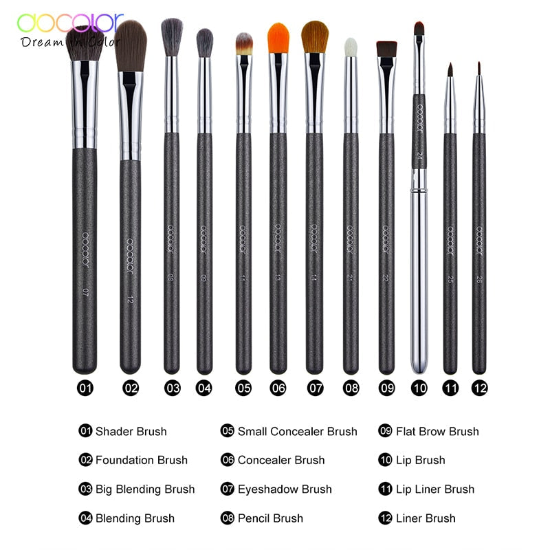 Makeup Brushes Set Professional Eye Shadow Make up Brush Eye Liner Natural-synthetic hair 10pcs- 29pcs-14