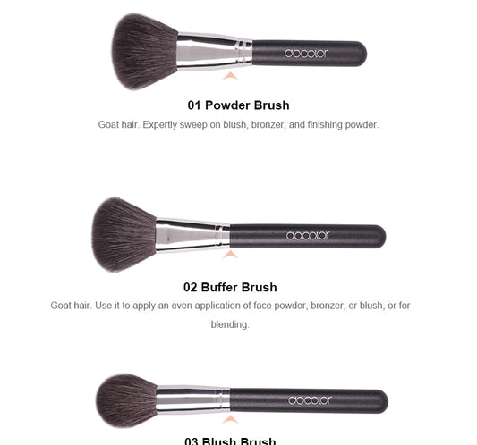 Makeup Brushes Set Professional Eye Shadow Make up Brush Eye Liner Natural-synthetic hair 10pcs- 29pcs-25